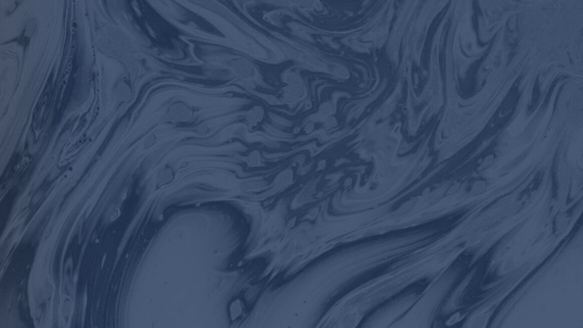 Announcement header blue
